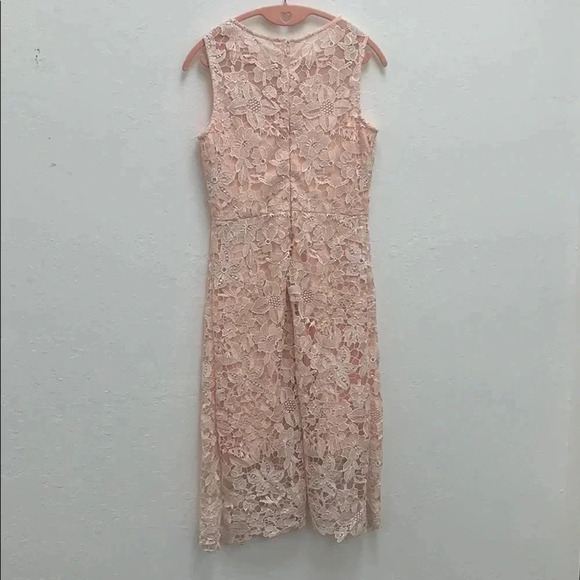Julia Jordan Pink A Line Lace Dress size Small - Picture 6 of 7